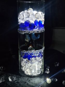Central Themed Element with Blue Birds