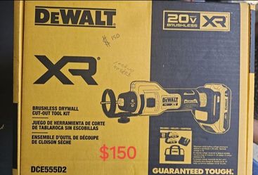DEWALT 20V XR Brushless Drywall Cut-Out Tool Kit