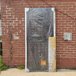 Titan 36 in. x 80 in. El Dorado Surface Mount Steel Security Door with Heavy-Duty Expanded Metal Screen