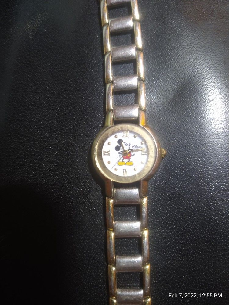 Peanuts, And Micky Mouse Wrist Whatch