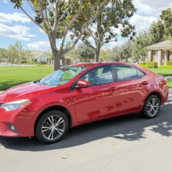 2016 Toyota corolla
