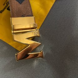 24 karat gold plated, MCM belt