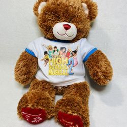 Retired Build a Bear Disney High School Musical Bear + Shirt