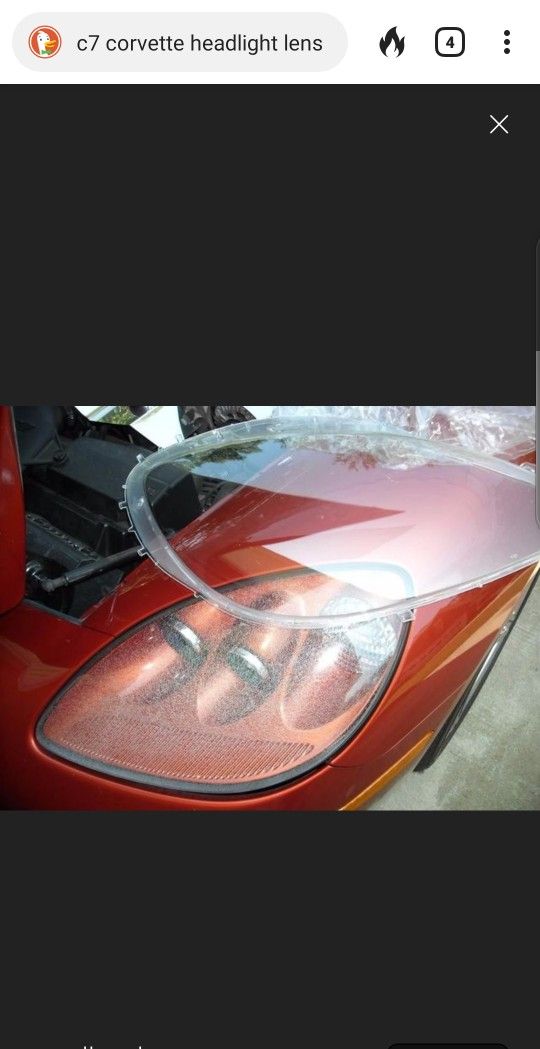Corvette C6 lens replacements for headlights
