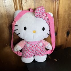 Hello Kitty 13" Mini Plush Backpack
