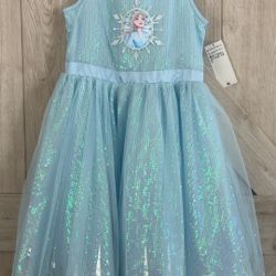 DISNEY PRINCESS FROZEN DRESS Sz 7/8