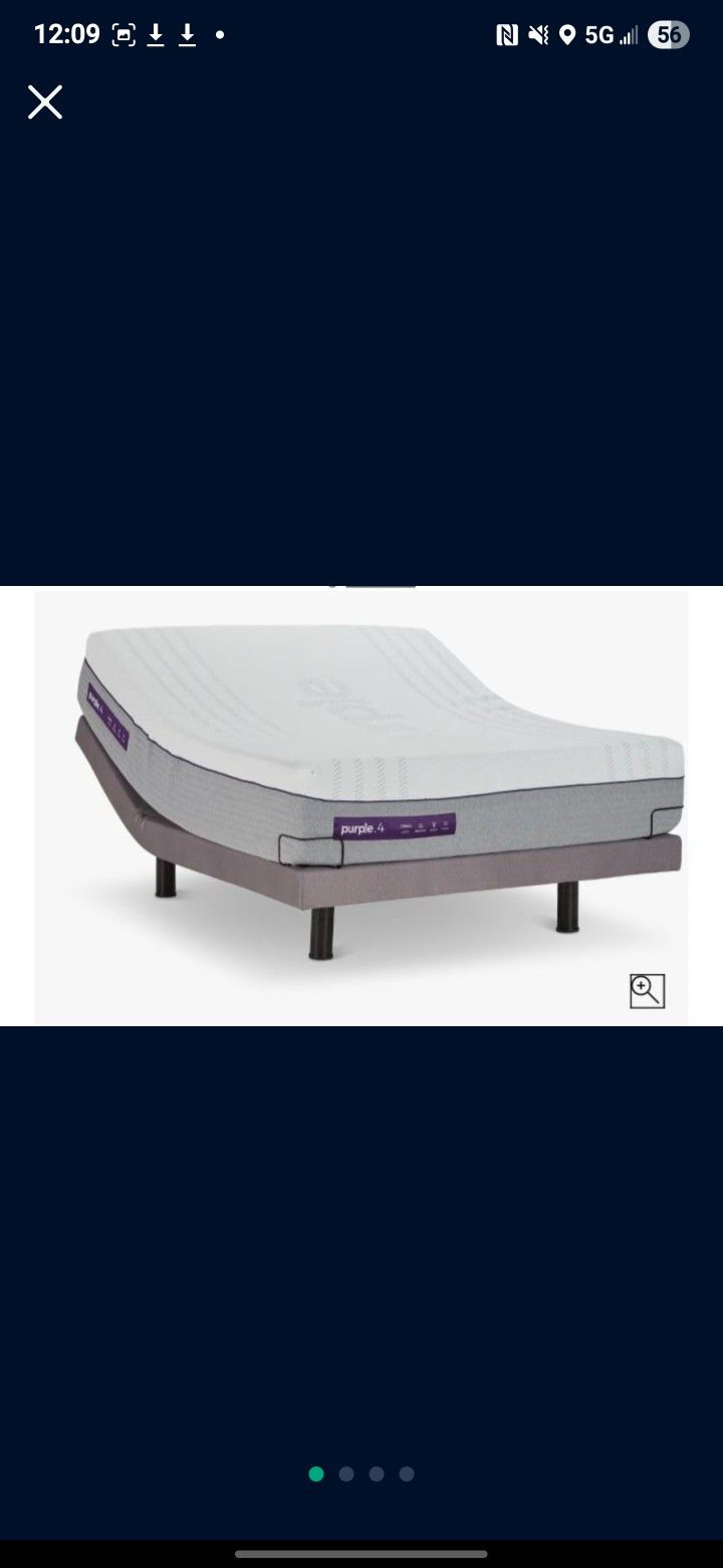 Purple Power Base Queen Size