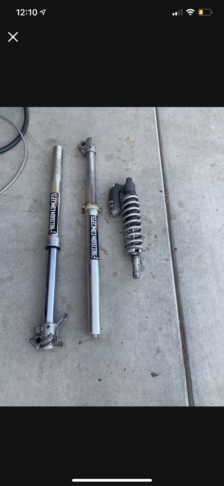Photo Yamaha Yzf And Yz Shock With Forks