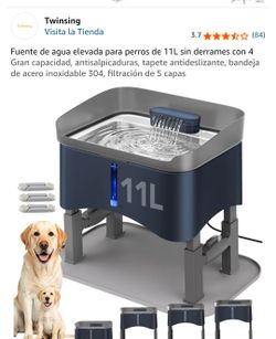 Dog water fountain