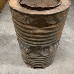 Vintage Union Carbide Metal Can