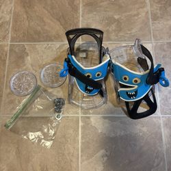 googly Eyes snowboard bindings 