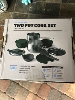 Stanley Adventure Series The All-In-One Two Pot Cook Set BRAND NEW