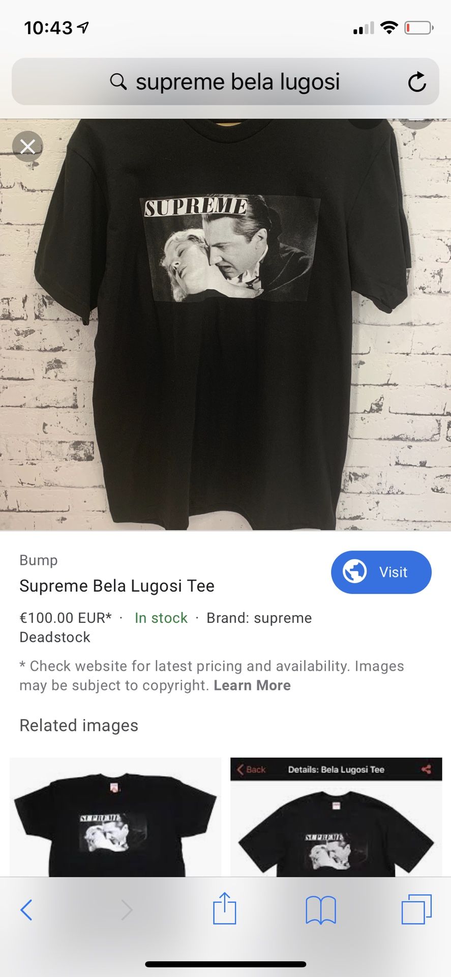 Supreme shirt