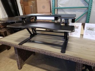 New table top adjustable desk tax included