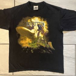 Vintage Winterland Led Zeppelin 1999 Short Sleeve T-Shirt Men's Size Large