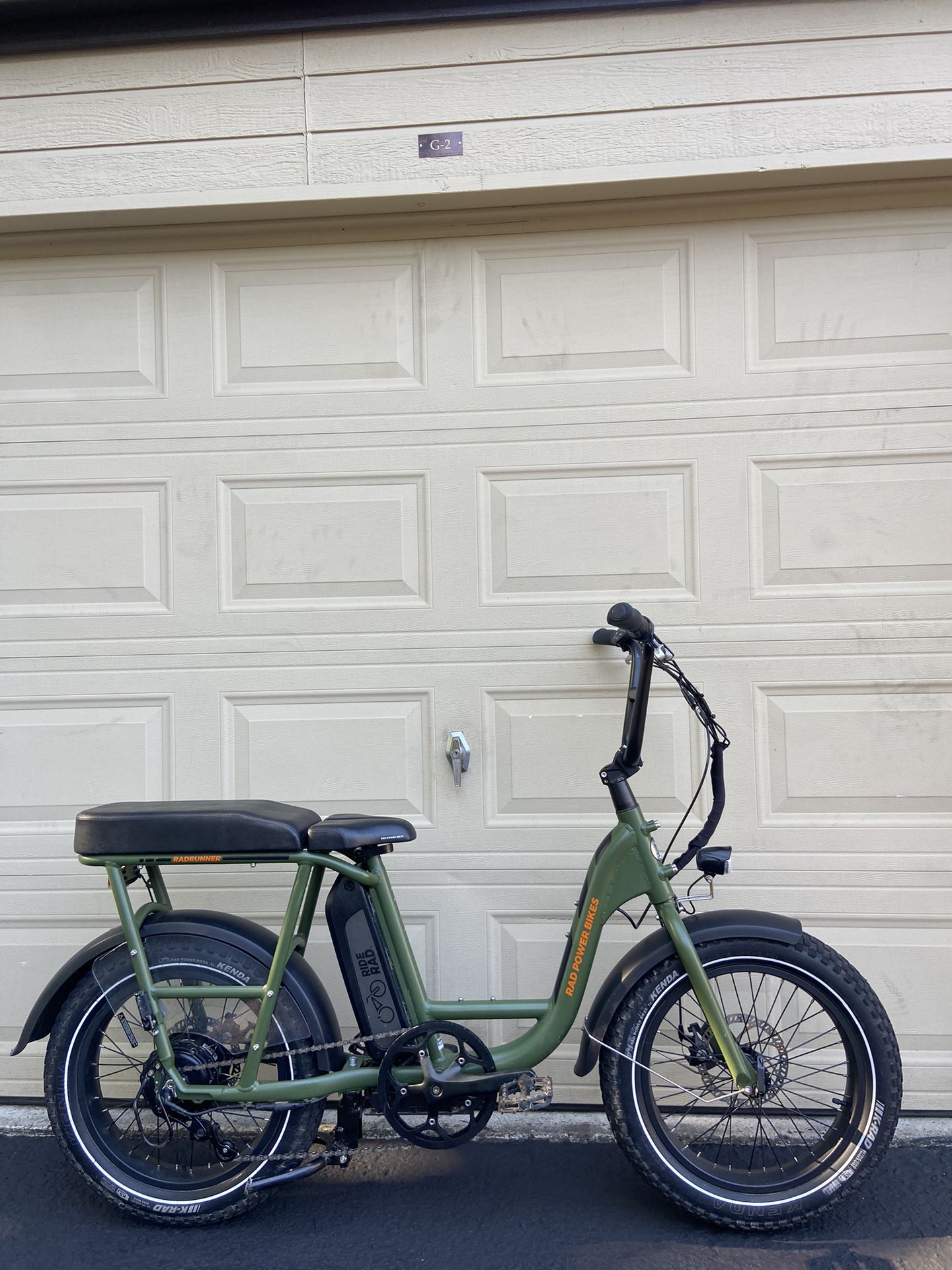 RadRunner Electric Cargo Utility Bike Commuter E-bike Rad Power Bikes Bicycle