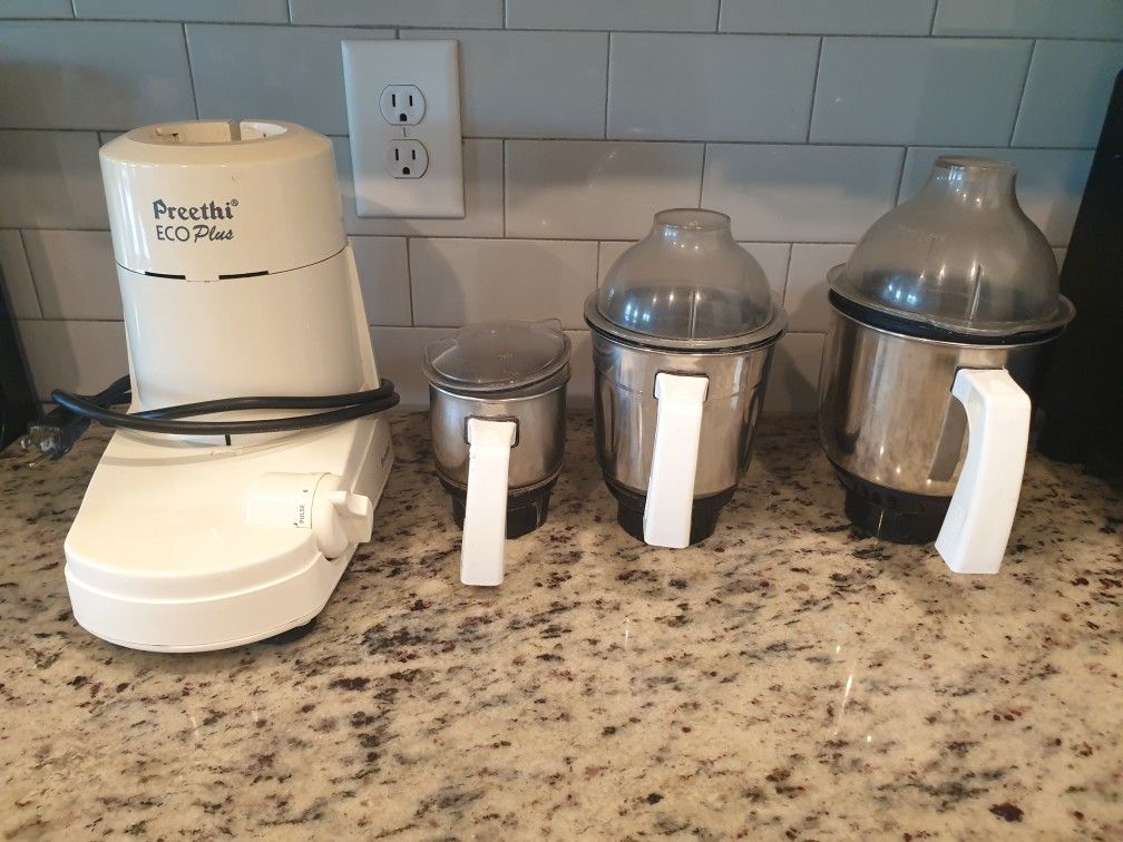 Pickup From LebanonTN 37087...Preethi Eco Plus Mixer Grinder...vegetarian House Hold