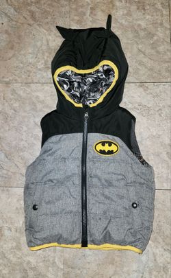 Baby gap batman hooded jacket vest