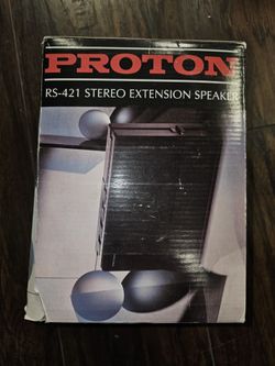 Proton RS-421 Stereo Extension Speaker. 