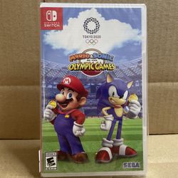 Nintendo Switch Game Mario & Sonic At The Olympic Games Tokyo 2020