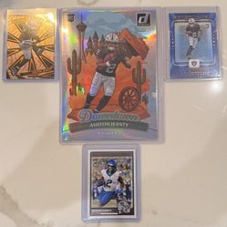 2025 Panini Donruss Downtown Ashton Jeanty #11 + 3 Jeanty RC Cards See Pics Rare