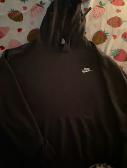 Black Nike hoodie , size L