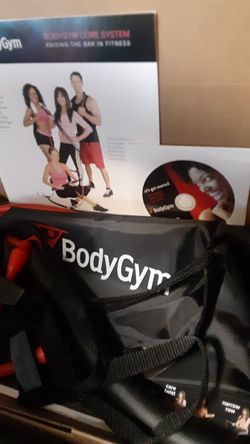 Body Gym Core System w/5 pound dumbbells