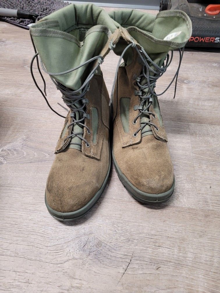 Belleville Military Boots Size 10.0 W