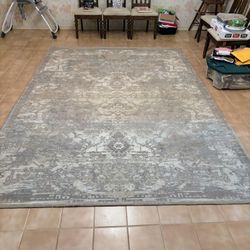 Large Area Rug, 120 Inches by 85 Inches 