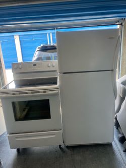 Refrigerator and stove
