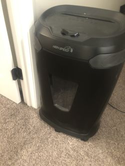 High Speed Shredder!