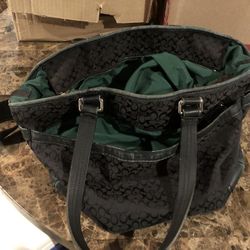 Clean Coach Diaper Bag