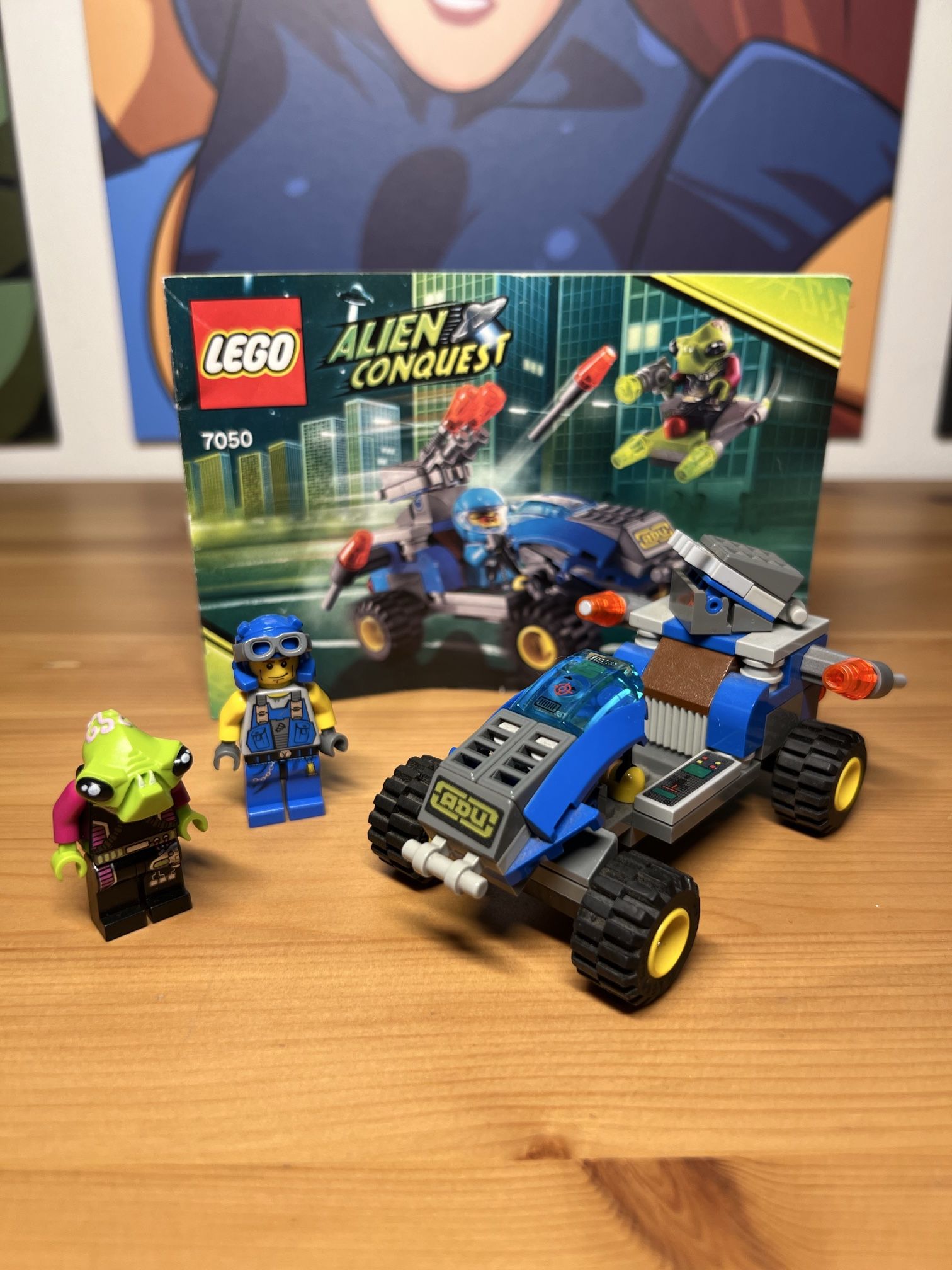 Lego 7050 Alien Quest Alien Defender Incomplete