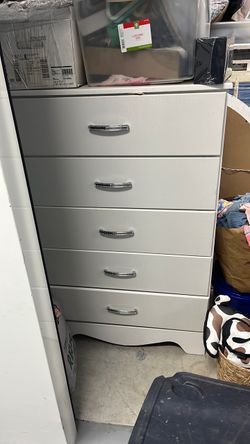 White dresser