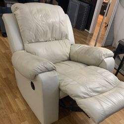 Leather Recliner 