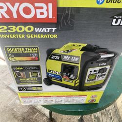 Inverter Generator Ryobi De 2300 Watts Nuevo En Su Caja 