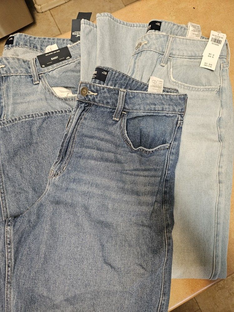 3 Pairs of Hollister Jeans