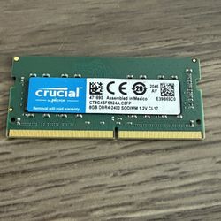 8GB DDR4-2400 Laptop Ram