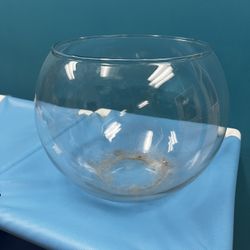 Large Glass Fish Bowl