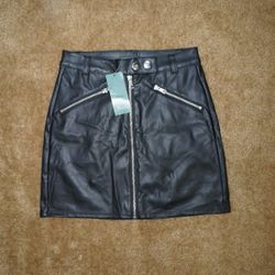 Leather Skirt