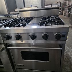 30" VIKING GAS RANGE STAINLESS STEEL