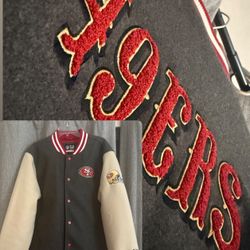 NFL Ultra Game 49er Jacket LARGE