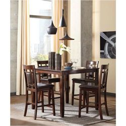 Solid Wood Tall Pub Dinette Set