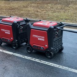 Predator Generator Inverters 9500w