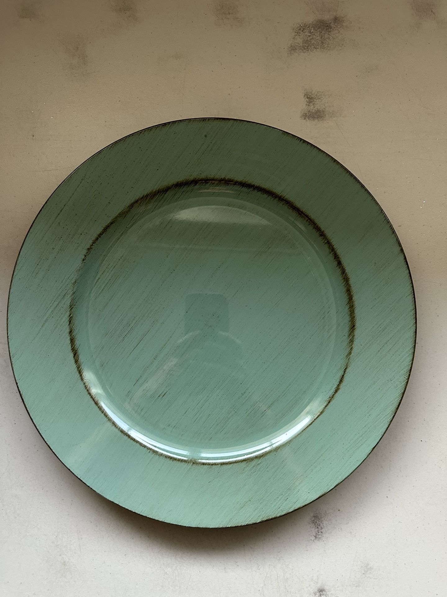 Set Of 7 Charger Plates