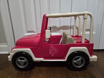 Our Generation Doll Toys, Jeep, Bed, Chair