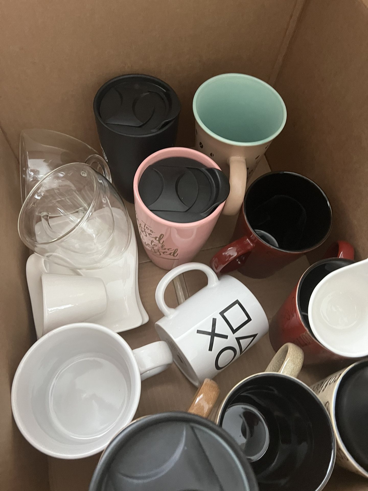 π¦ Lot of Mugs & Travel Cups β All for $12