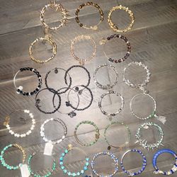 Alex & Ani Bracelet Lot (28)