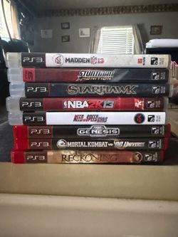 Sony PlayStation 3 games Bundle- 8 games