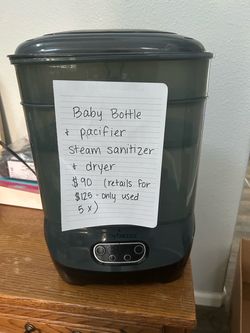 Baby Bottle and Pacifier Steamer and Sanitizer